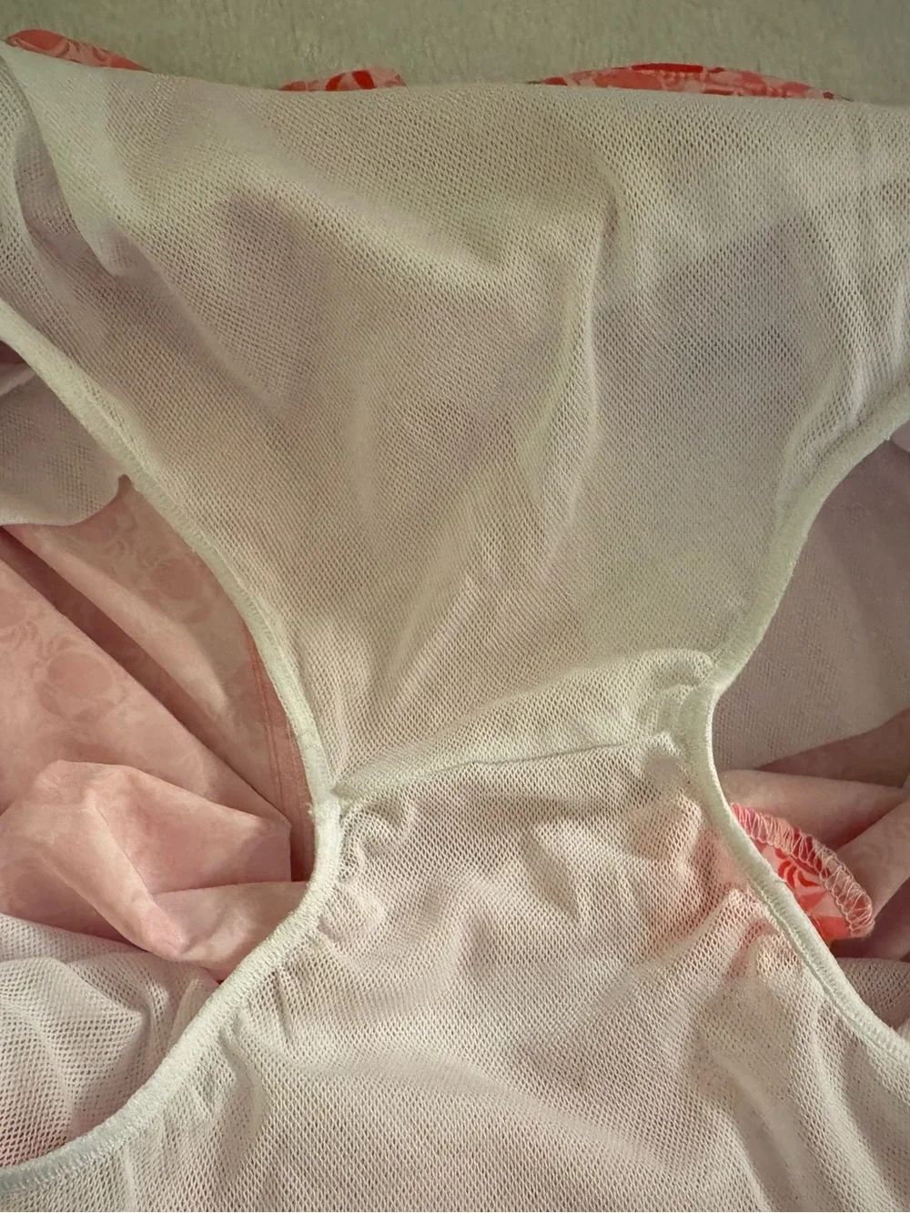 Southern Tide Coral and Pink Crab-Print Swim Trunks
